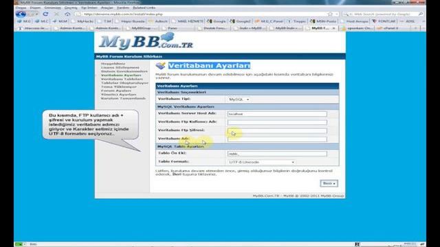 MYBB KURULUM DETAYLI ANLATIM смотреть онлайн