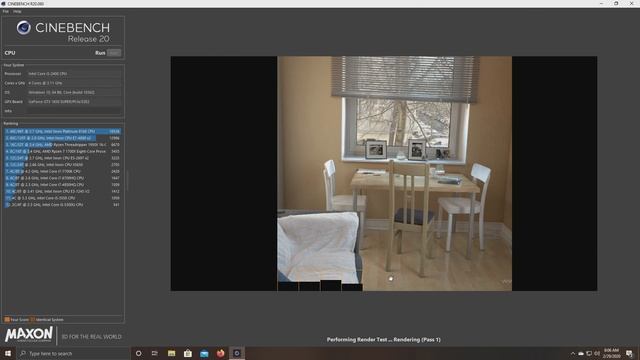 Intel Core i5-2400 3.1GHz Cinebench R20 Test смотреть онлайн