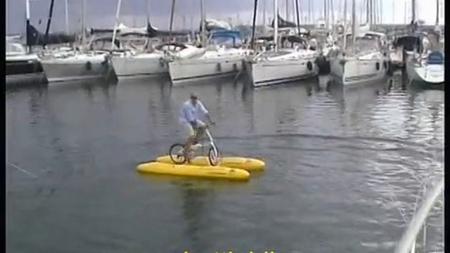 DAHON-BIKE ON WATER with SHUTTLE BIKE KIT.mpg смотреть онлайн