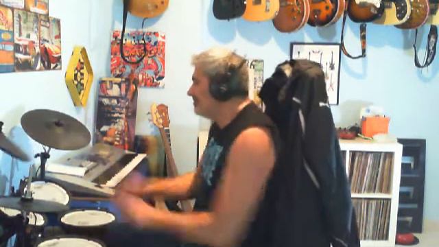 SIMON PHILIPS DRUMS ON MIKE RUTHERFORD - OUT INTO THE DAYLIGHT - DRUMS COVER ON ROLAND TD11 KV смотреть онлайн