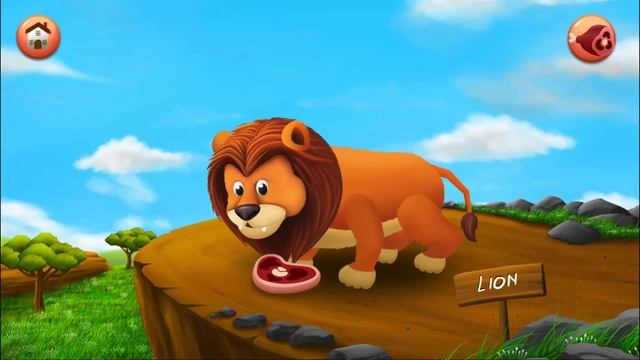 Игра: Кормление животных в сафари парке Feeding Time Safari смотреть онлайн