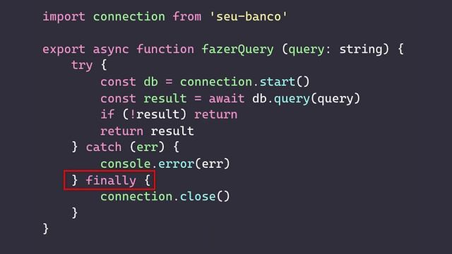 ADEUS FINALLY - A feature do TypeScript que vai transformar a sua vida até no JavaScript смотреть онлайн
