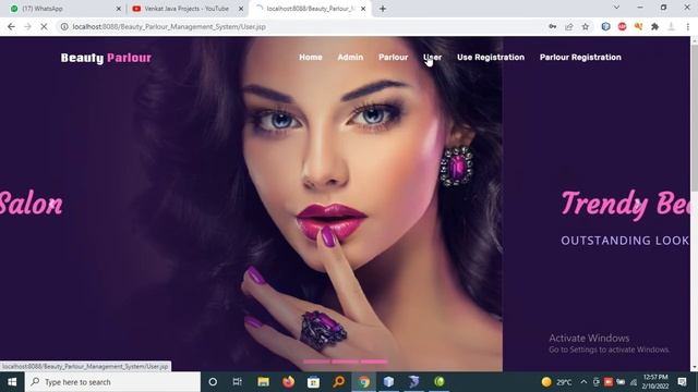 BEAUTY PARLOUR MANAGEMENT SYSTEM JAVA PROJECT || HTML || CSS || JAVASCRIPT || JAVA || MYSQL смотреть онлайн