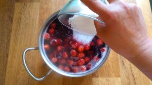 КОМПОТ из Свежей ВИШНИ / Лучше Любого Магазинного Напитка