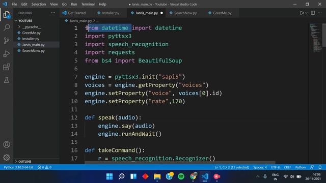 Automating Time and Sleep Function in Jarvis in just 5 Mins | Jarvis : The Series | Part 5 смотреть онлайн