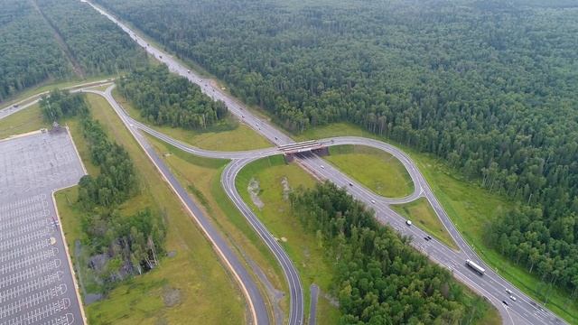 Развязка Минское шоссе--парк "Патриот" смотреть онлайн