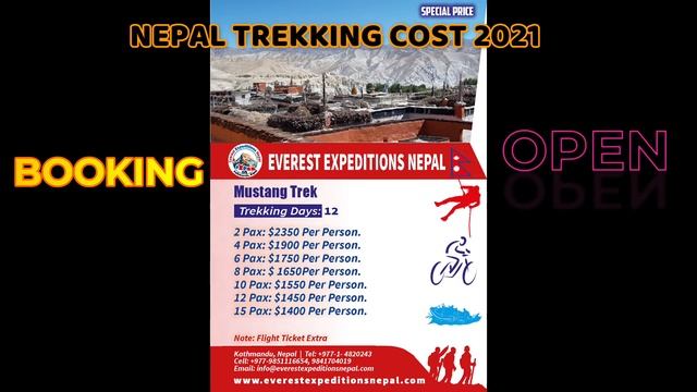 Nepal Trekking Cost 2021 Everest Base Camp Trek | Visit Nepal 2021 смотреть онлайн