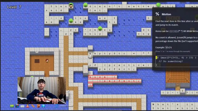 VIM Adventures - 7 уровень (7 level) смотреть онлайн
