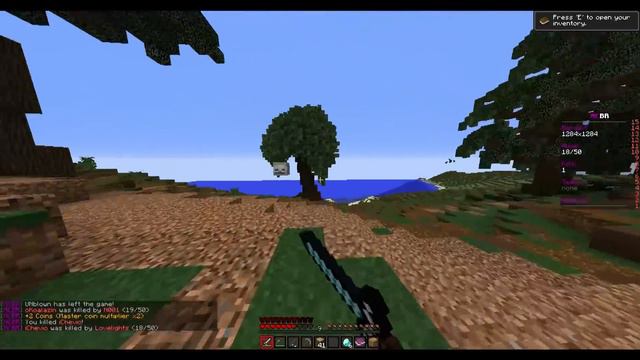 Playing on the NEW Minecraft Battle Royale Server! смотреть онлайн
