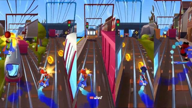 Hide and Seek~???Talking Tom Hero Dash, Subway Surfer, Sonic Forces- AMONG US FUNNY AND SQUID GMAE смотреть онлайн