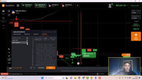 ➡️CHATGPT-NOVO SCRIPT IQ OPTION COM ASSERTIVIDADE INCRÍVEL FEITO Pelo CHATGPT✅(USE E LUCRE!!)