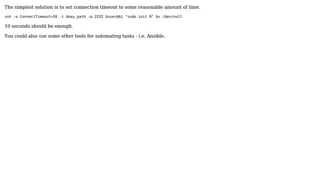 Make SSH time out quicker when trying to access unreachable server (4 Solutions!!) смотреть онлайн