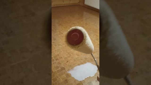 Лакировка клеевой пробки лаком Loba Supra Cork (Лоба Супра Корк) смотреть онлайн