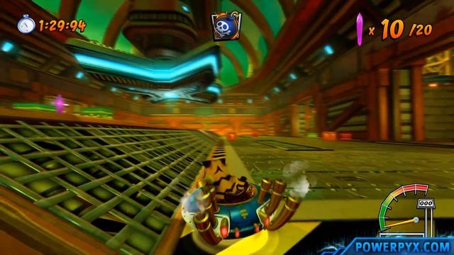 Crash Team Racing Nitro Fueled (CTR) - Magnetic Mayhem Crystal Challenge Walkthrough смотреть онлайн