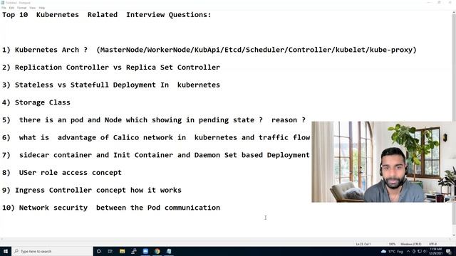 Top 10 Kubernetes Interview Questions || CKA interview Prep guidance||CKA interviews Question part- смотреть онлайн