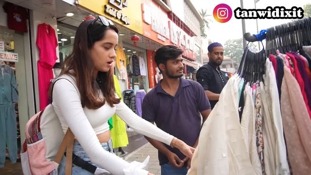 BANDRA HILL ROAD SHOPPING under Rs 1500 | SHOPPING & TRY ON HAUL | Mumbai Series- Episode 3 смотреть онлайн