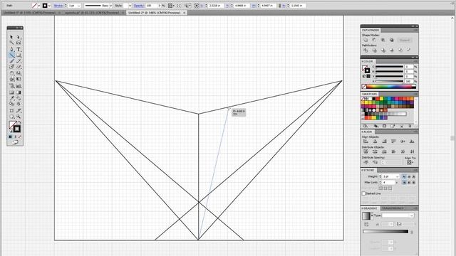 3 POINT PERSPECTIVE ADOBE ILLUSTRATOR смотреть онлайн