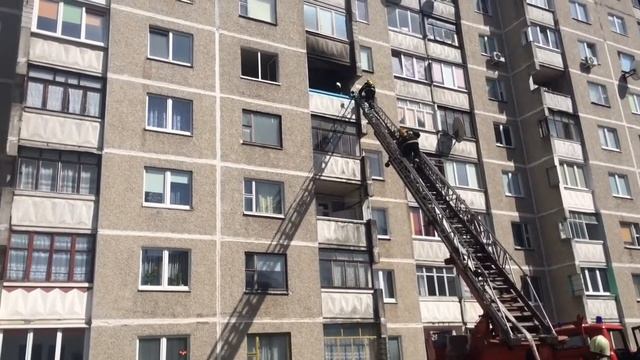 Пожар на проспекте Клецкова смотреть онлайн