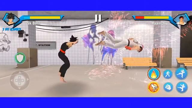 The Karate King game 2021।। Super Kung Fu Fight Android Gameplay।। Sk Boss Vs Yaamchu।। смотреть онлайн