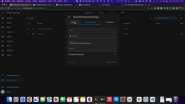 Mit Home Assistant Webseiten-Daten auslesen & in Entitäten sichern ? смотреть онлайн