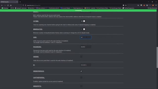 Changing Default Wi-Fi Credentials of Deauther (NodeMCU) смотреть онлайн