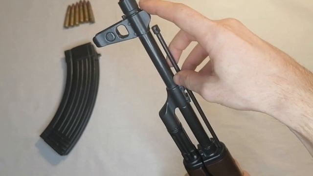 Автомат Калашникова Модернизированный АКМ из пластика смотреть онлайн