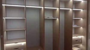 Подсветка шкафа купе. Мебель на заказ. Воронеж