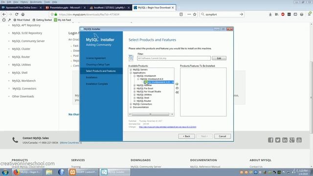 4 MySQL Workbench Installation смотреть онлайн