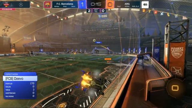 RL - FC Barcelona vs ARG - ESL Masters España Rocket League - Finales смотреть онлайн