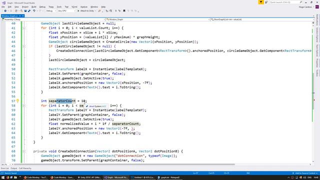Unity Tutorial - Create a Graph： Axis Separators смотреть онлайн