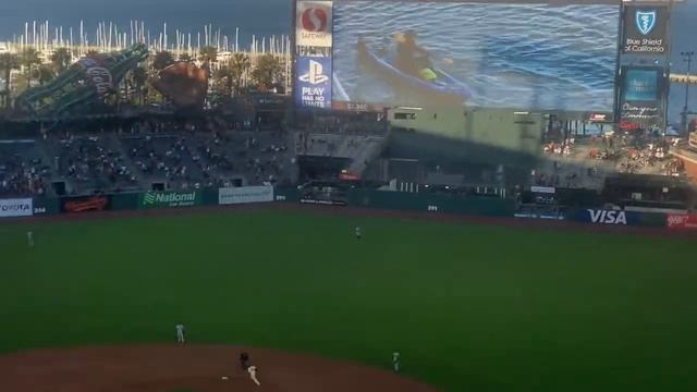 Steven Duggar’s amazing Splash Hit at Oracle Park 6/15/21!! смотреть онлайн