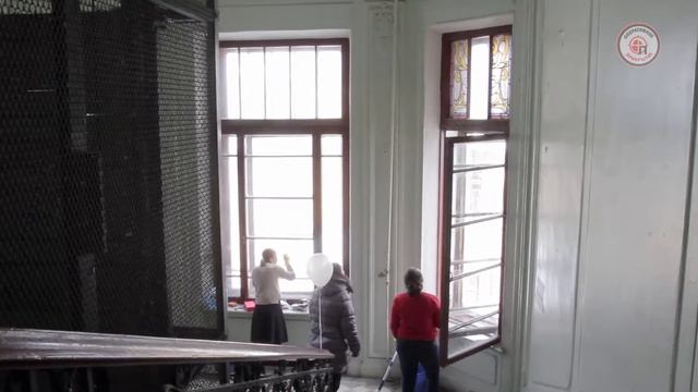 Субботник в  Доходном доме Ю.Б. Бака - Санкт-Петербург