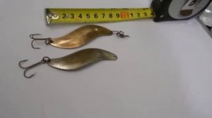 Колеблющаяся блесна Шерна  Сделано в СССР