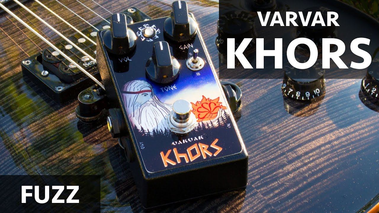 KHORS педаль от Кирилла Шмайло (бренд VARVAR) смотреть онлайн
