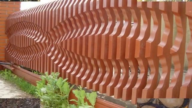 Красивые заборы из дерева. смотреть онлайн