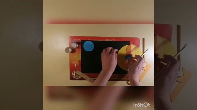 Аппликация "Космос" смотреть онлайн