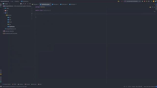 Simple Factory Design Pattern with Java смотреть онлайн