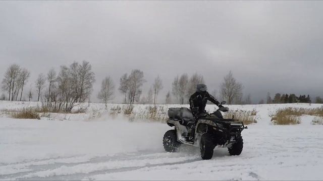 Когда еще Зима.Дрифт cf moto x8 ho eps и не только смотреть онлайн