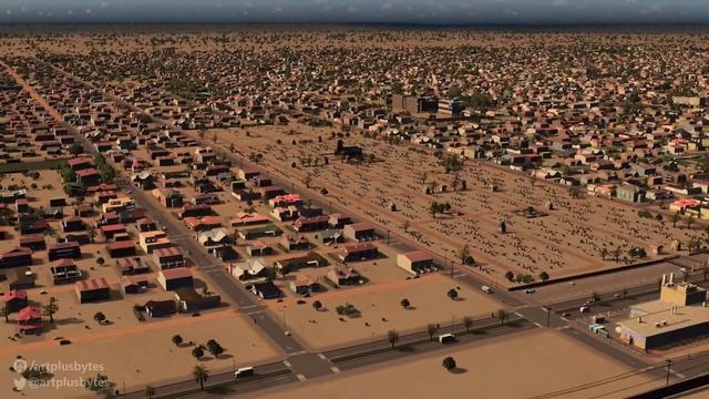 San Luis Río Colorado, Mexico - US/Mexico Border - Cities Skylines смотреть онлайн