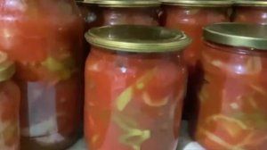 Хрустящие перцы в томатной заливке🫑🌶🍅