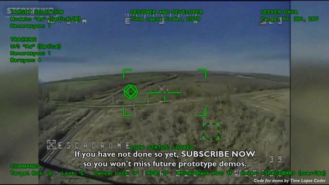 Live tracking on real FPV drone video | Autonomous Drone Tracking смотреть онлайн