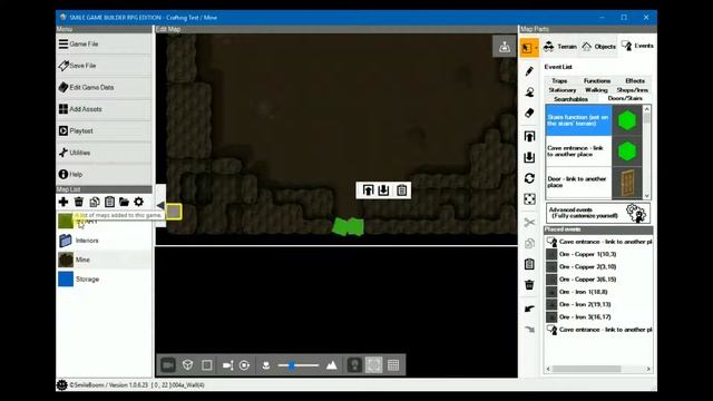Smile Game Builder Tutorial #25: Basic Crafting System (Mining) смотреть онлайн