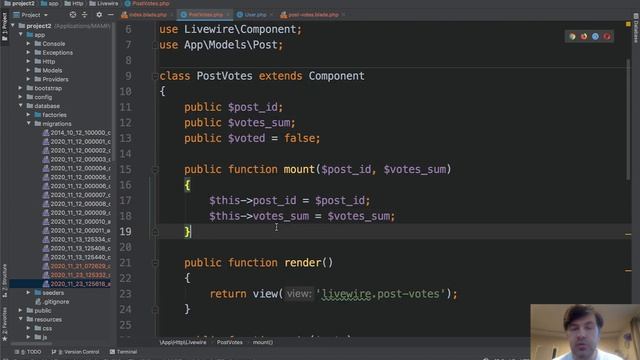Laravel Livewire: Upvoting Posts without JavaScript смотреть онлайн