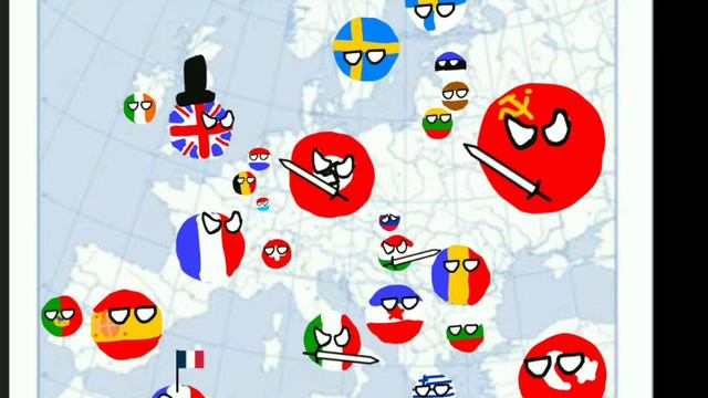 World War II CountryBalls Вторая Мировая Кантриболз