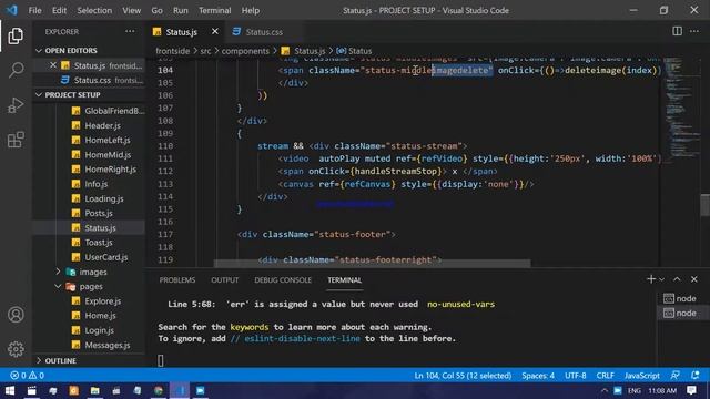 MERN Stack Build social media Network website like Facebook,Instagram Using Reactjs, Nodejs Part 31 смотреть онлайн
