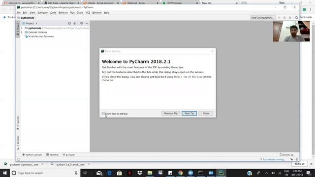 PyCharm Installation | Different ways to run Hello world program - Artificial Intelligence смотреть онлайн