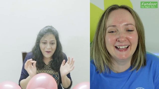 Balloon Game | Fundoor and @ShawnMHowell | Zoom game | Balloon Burst Challenge | Party Game смотреть онлайн