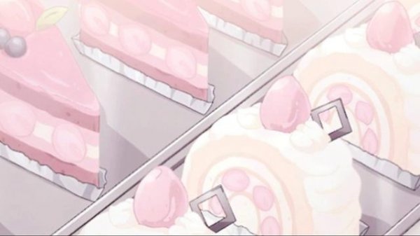 Aesthetic animated anime background [ pink theme ]