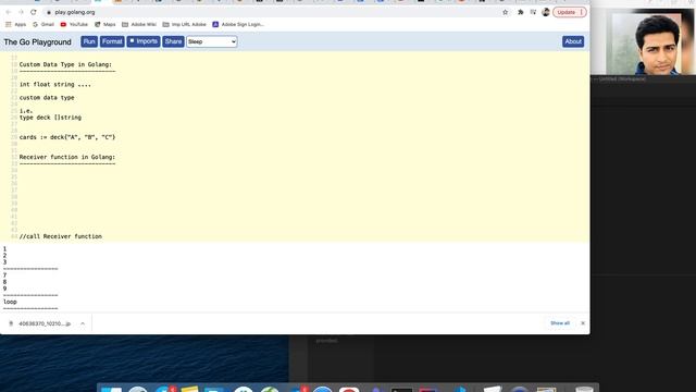 Custom Type Declaration and Receiver function with Example in Go (Golang) in Hindi/English смотреть онлайн