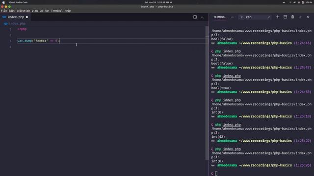 [Discover PHP 8 new features in Arabic - #05] - Null-safe operator and more types смотреть онлайн